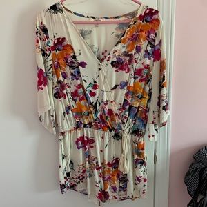 Floral Romper